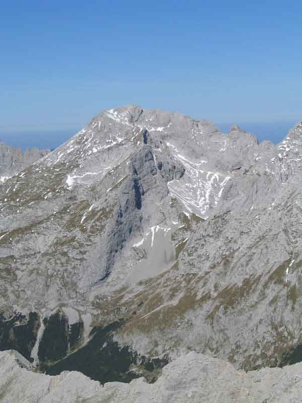 Übersichtsfoto: Östliche Karwendelspitze