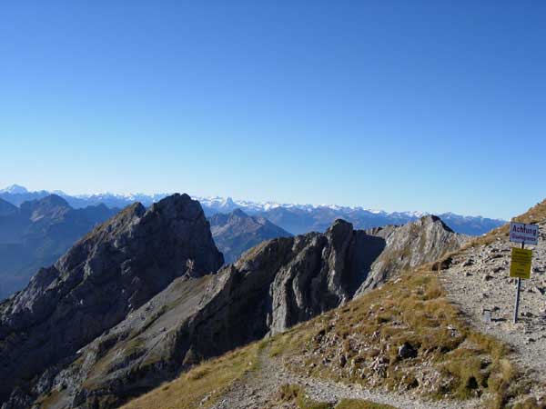 Übersichtsfoto: Mittenwalder Höhenweg